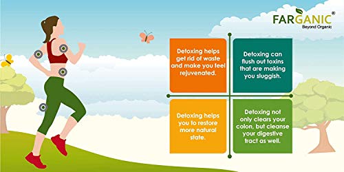 FARGANIC Detox Green Tea for Weight Loss and Skin Glow. 15 Days Detox Plan (30 Tea Bags) Tea and Health Series with Active Ingredients (Pack of 2)