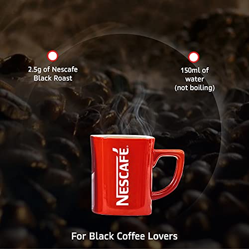 NESCAFÉ Classic Black Roast Instant Coffee, Rich & Dark - 100g Dawn Jar | 100% Pure Soluble Coffee Powder