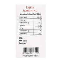 Planter's  Blend Fajita Seasoning, 100 g [All Natural, Zesty & Lively]