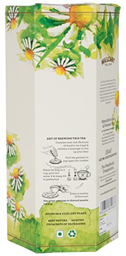 The Hillcart Tales Celestial Chamomile Rich Infusion Herbal Tea, (14 Teabags)