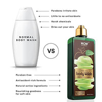 WOW Skin Science Green Apple Foaming Body Wash - No Parabens, Sulphate, Silicones & Color - 250ml, 250 ml