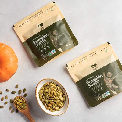 Nourish You Organic Pumpkin Seeds 100 gm (Each) | Raw Pumpkin Seeds Protein and Fiber Rich Superfood | Healthy Snack Immunity Booster (Pack of 1)