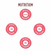 EverMaa Organic Ragi Banana Almond Cereal |Food for 6 months and above | Rich in Iron, Calcium, Fibre and Vitamin E | 200gm