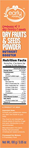 Early Foods Dry Fruits Powder - 7 Superfoods Blend, 100 g