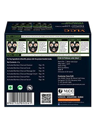 VLCC Activated Bamboo Charcoal Facial Kit, 60 g