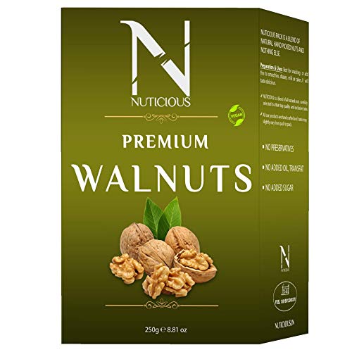 Nuticious California Walnuts kernals 250 G