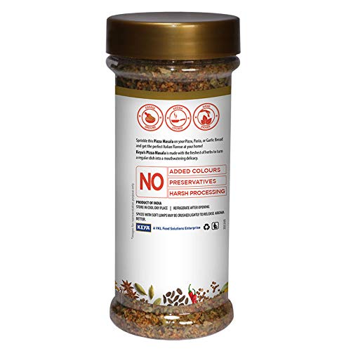 Keya Pizza Masala | Premium Spices Blend | 100% Pure and Natural |100g