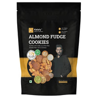 Ketofy - Almond Fudge Keto Cookies (2x200g) | Ultra Low Carb Almond Fudge Keto Cookies