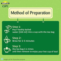 Tata Tea Care Cleanse| Goodness of Tulsi, Turmeric & Orange Peel | Herbal Infusion Green Tea | 25 Tea Bags