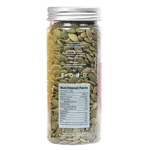 Flyberry Gourmet Premium Pumpkin Seeds, 300g (Pack of 2, 150g Each)