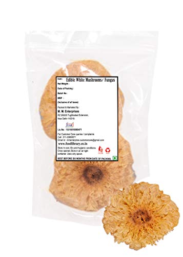 Food Library The Magic of Nature Dried Mushrooms (Snow/White Fungus, 75g)