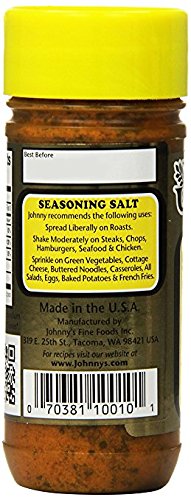 Johnny's  Seasoning Salt, 4.75 Ounce