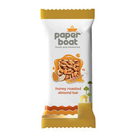 Paper Boat Honey Roasted Almond Bar, No Added Preservatives and Colours | Gajak | Sweets | Gazak (Pack of 10, 25g Each)