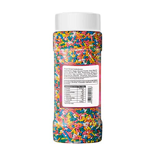 Wow Confetti™ Confeito Vermicelli Combo (Rainbow 125g & Chocolate 125g) (Sprinkles)