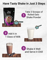 True Elements Oats Shake 360g - Made with Rolled Oats, 16% Millets | Vegan | Instant Healthy Shake