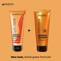 MATRIX Opti Care Professional Conditioner | Intensely moisturizes leaving Smooth Straight and shiny hair | With Shea Butter | For Unruly Hair | Paraben Free