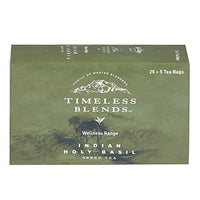 The Hillcart Tales TLB Indian Holy Basil Flavoured Green Tea Bags | 25+5 Teabag Pieces | 60 grms