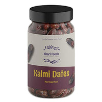 Khari Foods Premium Saudi Kalmi Dates, Khajur / Khajoor Dry Fruits, Energy Booster, Healthy Superfoods (250g)