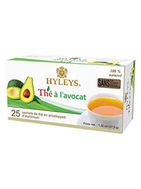 HYLEYS Tea Natural Ginkgo Biloba Green Tea - 25 Tea Bags - (100% Natural, Sugar Free, Gluten Free and Non-GMO)