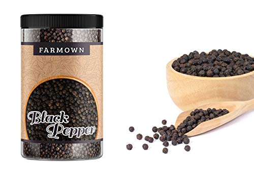 Farmown Black Pepper Whole Peppercorn (300 Grams)