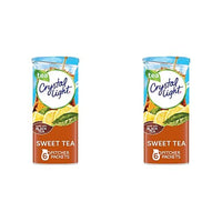 Crystal Light Sweet Tea Drink Mix, 1 count (Pack of 2) (contains 6 pitcher packets each)