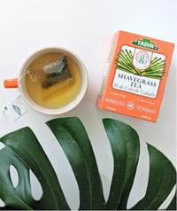 Tadin Shavegrass Herbal Tea, Caffeine Free, 24 Tea Bags Per Box, Pack of 6 Boxes Total
