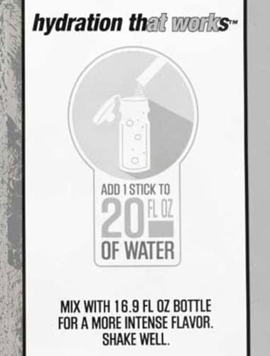 Sqwincher Zero Qwik Stik Sugar Free, Cool Citrus, .11 0z (Pack of 50)