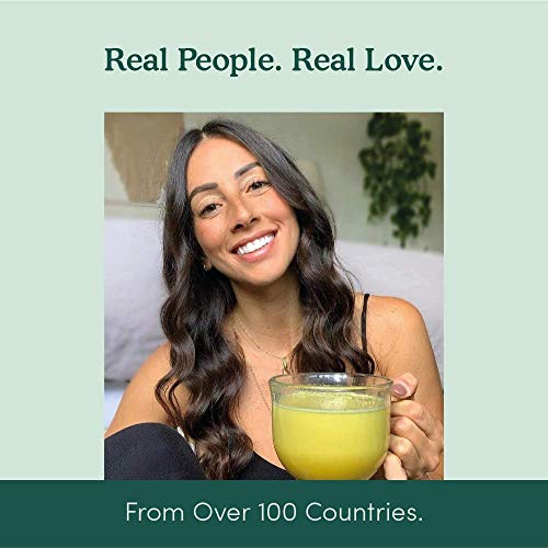 VAHDAM USDA Organic Turmeric Ashwagandha Latte (100 gm / 40 Cups) | Ashwagandha Herbal Tea for Immunity & Stress Relief | 3 Step Latte - No Equipment Required