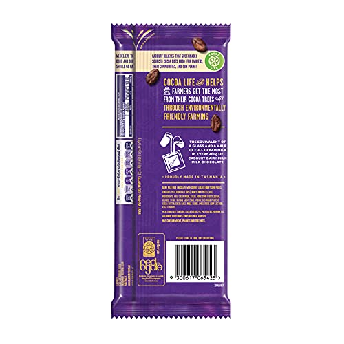 Cadbury Crunchie Dairy Milk, Chunky Golden Honeycomb, Milk Chocolate, Ideal for Gifting, Birthday Gift 180g…
