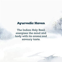 The Hillcart Tales TLB Indian Holy Basil Flavoured Green Tea Bags | 25+5 Teabag Pieces | 60 grms