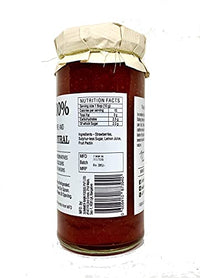 Orchard Lane Low Sugar Strawberry Jam - 80% Strawberries- No preservatives or Colours- 280 Grams