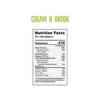 MOM - MEAL OF THE MOMENT Cream N Onion Makhana (Pack of 3, 60g Each)