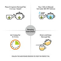 Navvayd Darjeeling First Flush Flavorful White Tea (100 Gm, 50 Cups) | Loose Leaf