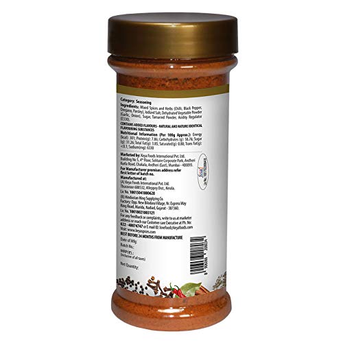 Keya Piri Piri Masala, Instant Seasoning Mix | Exotic Spices Blend 150 gm x 1