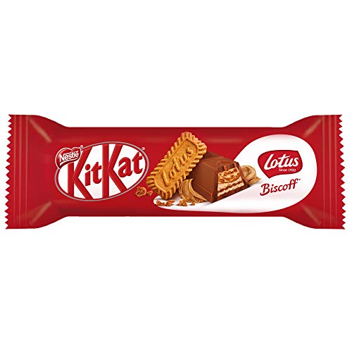 Kitkat Nestle Milk Mini Moments with Lotus Biscoff, 122.5 g