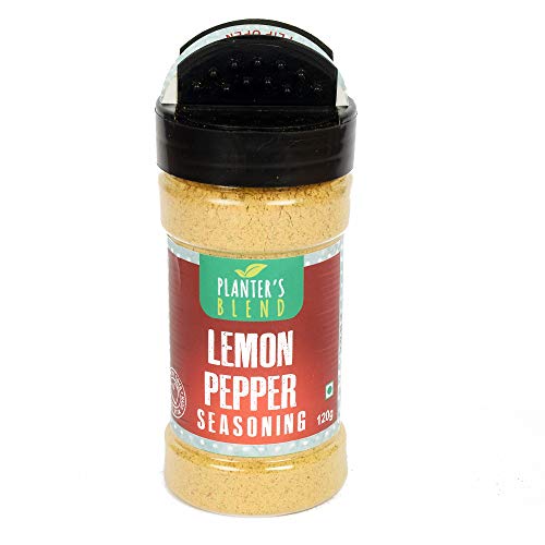 Planter's  Blend Lemon Pepper Seasoning, 120 g [All Natural, Zesty & Lively]
