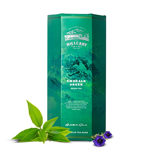 The Hillcart Tales Emerald Green Tea, (14 Teabags)