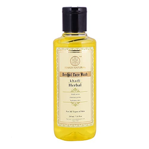 KHADI NATURAL Ayurvedic Herbal Face Wash, 210ml