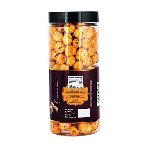 Wonderland Foods - Roasted & Flavoured Sriracha Makhana (Foxnut) 100g Jar
