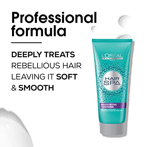 L'Oréal Professionnel Hair Spa Smooth Revival Conditioner For Frizzy Hair With Apricot Oil, 200 Ml