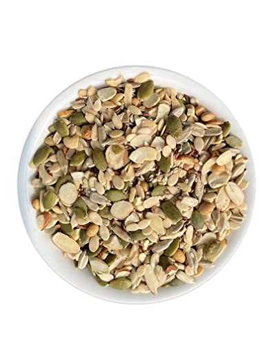 True Elements 8 in 1 Nuts and Seeds Mix 125gm - Mix of 76% Seeds & 23% Nuts | Seeds for Eating | Healthy Snacks | High in Protein