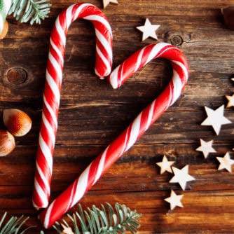 Candy Canes Peppermint 12 Count Specialy Crafted For Cristmas