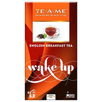 TE-A-ME Wake Up English Breakfast Black Tea, 25 Tea Bags | Premium Black Tea with Rich Flavour