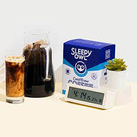Sleepy Owl Coffee French Vanilla Cold Brew Packs | 3 Step Brew - No Equipment Required | Cold Brew Coffee | 100% Arabica Beans | Set of 3 Packs - Makes 9 Cups
