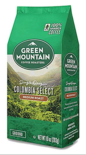 Green Mountain Coffee Roasters Single Origin Colombia Select, Ground Coffee, Medium Roast, Bagged 10 oz