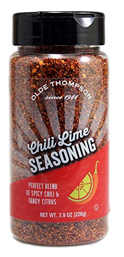Olde Thompson Chile Lime Seasoning, Perfect Blend of Spicy Chili And Tangy Citrus 7.9 oz