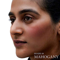Just Herbs Ayurvedic, Natural Lip & Cheek Tint, Blush For Women- SLS, Chemical & Paraben Free - 04 Mahogany (Creamy Matte)