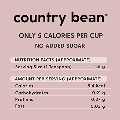 Country Bean Vanilla Instant Coffee Powder | 100% Arabica, Freeze-dried, Flavoured coffee, 50 G (25 Cups)