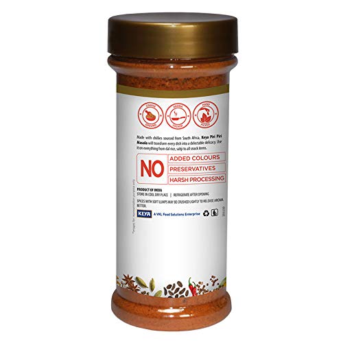 Keya Piri Piri Masala, Instant Seasoning Mix | Exotic Spices Blend 150 gm x 1