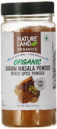 Natureland Organics Garam Masala Powder 100gm - Organic Healthy Spices